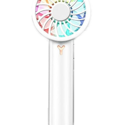 Mini Handheld Portable Fan 3 Speed Removable Base USB Battery Operated Fan for Home Camping Travel