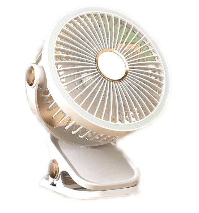 Portable Clip Fan ,3 Speeds USB Mini Table Fan ,360 degreesRotation Ultra Quiet Personal Desk Fan