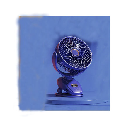 Portable Mini Clip on Fan, 5 Speed USB Rechargeable Desk Fan for Office Home Tent Stroller