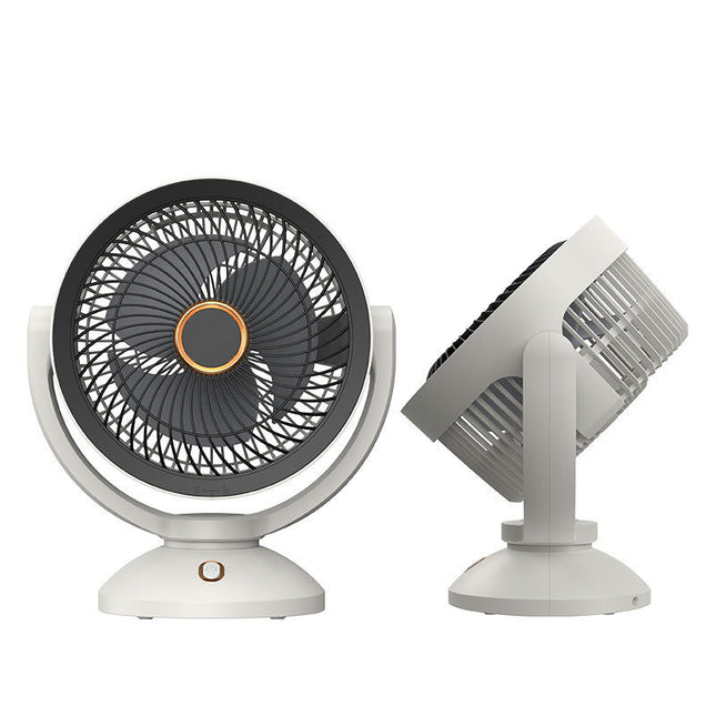 USB Rechargeable Portable Circulation Fan 10 Inch Home Dormitory With Night Table Fan