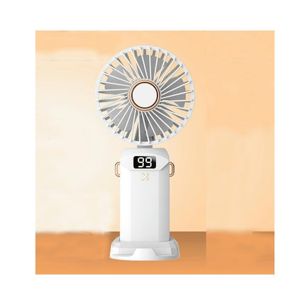 USB Handheld Fan 5 Speeds Mini Portable Fan Office Desktop Elementary School Student Cute Fan