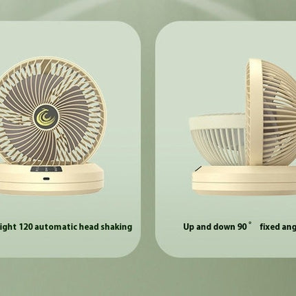 USB Desk Fan Small Quiet - 4 Speeds Mini Portable Fan For Office Bedroom Home Desktop