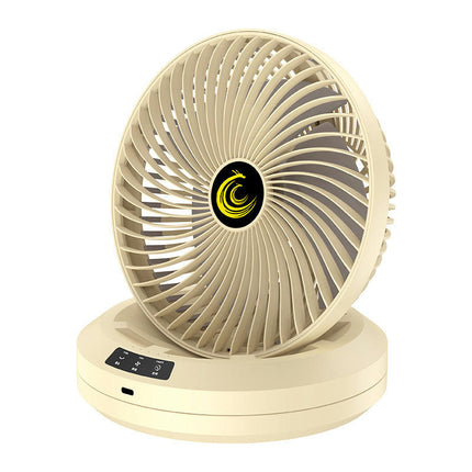 USB Desk Fan Small Quiet - 4 Speeds Mini Portable Fan For Office Bedroom Home Desktop