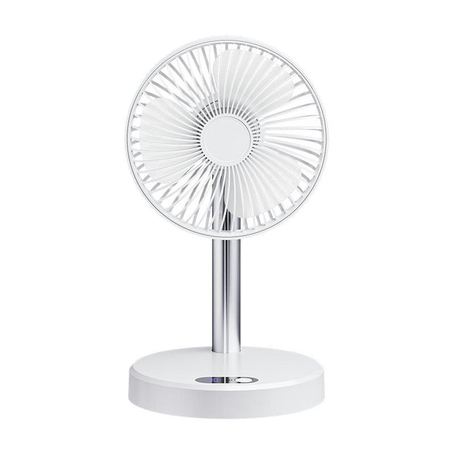 Smart Voice Fan-Home Office HD Digital Display Fan-Desktop Silent Rechargeable Desk Fan