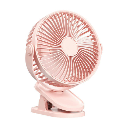 USB Desktop Fan Mini Portable Charging Small Fan Desktop Student Dormitory Quiet Clip Fan