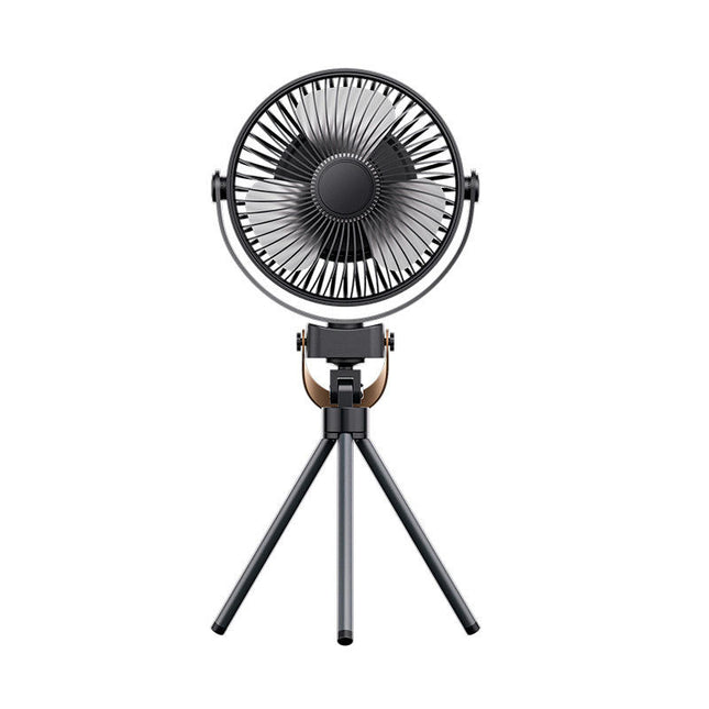 Rechargeable Portable Fan,Outdoor Small Quiet Camping Fan,  with Tripod for Office Bedroom Tent