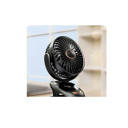 Desktop Small Fan USB Charging 5 Wind Speeds Outdoor Camping Student Office Fan