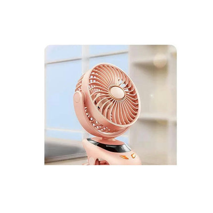 Desktop Small Fan USB Charging 5 Wind Speeds Outdoor Camping Student Office Fan