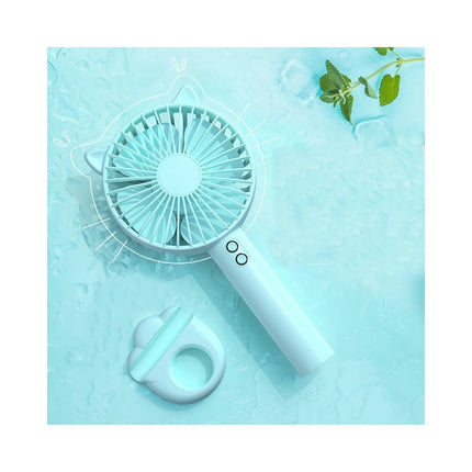 Portable Handheld Fan, Mini Fan with 5 Speed,Rechargeable Hand Small Fan for Travel Office Women Girls