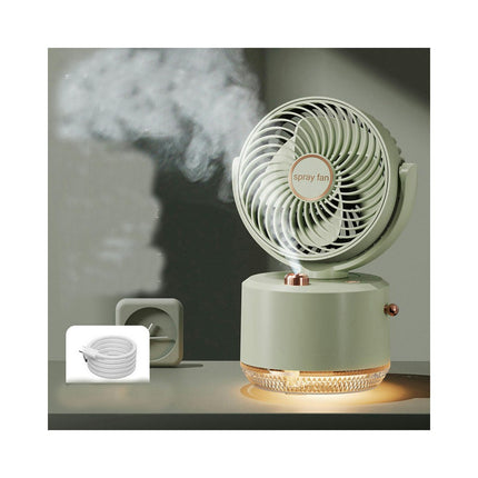 3 Speeds Powerful Portable Fan, Quiet Cooling Mini Fan, USB Rechargeable Small Table Fan