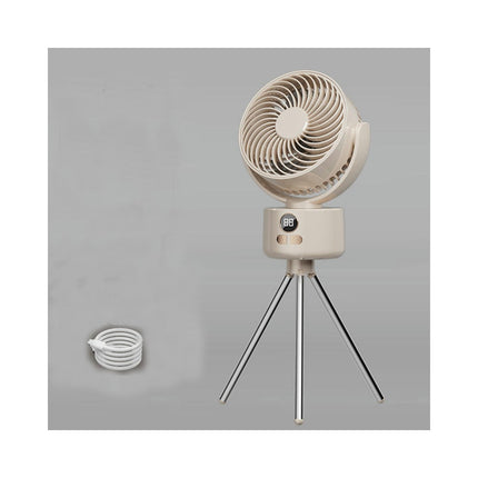 3 Speeds Powerful Portable Fan, Quiet Cooling Mini Fan, USB Rechargeable Small Table Fan