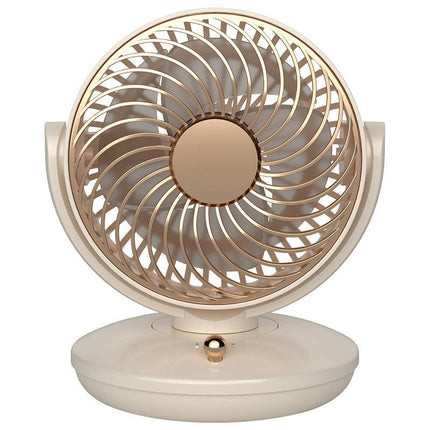 USB Desk Fan, 3 Speeds Powerful Portable Fan, Quiet Cooling Mini Fan, 120 degrees Rotate Small Table Fan