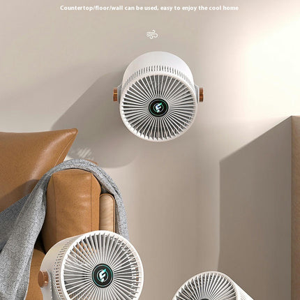 USB Fan Mini, with 3 Speed, Table Personal Cooling Fan, Quiet Mini Desk Fan, Small Fan for Home Office Bedroom Car Travel