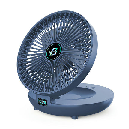 USB Desk Fan, 3 Speeds Powerful Portable Fan, Quiet Cooling Mini Fan, 90 degrees Rotate Small Table Fan