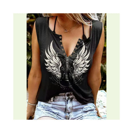 Tank Tops for Women Deep V Neck Sleeveless Casual Summer Tops