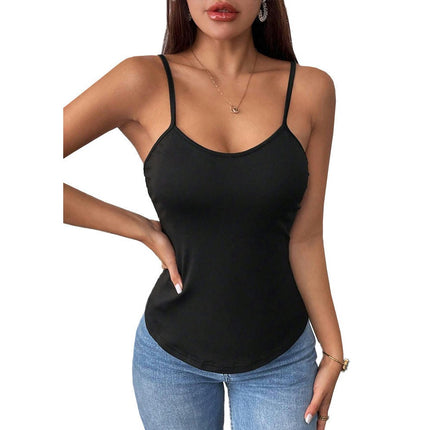 Women's Sexy Sleeveless Spaghetti Strap Backless Camisole Tank Tops