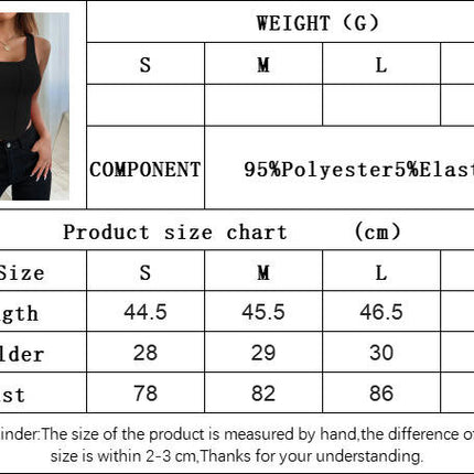 Tank Tops for Women Summer Sleeveless Square Neck Fitted Top Cropped Cami Tanks