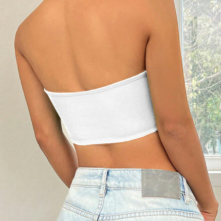 Women's Sexy Halter Crop Tops Summer Sleeveless Backless Tank Top