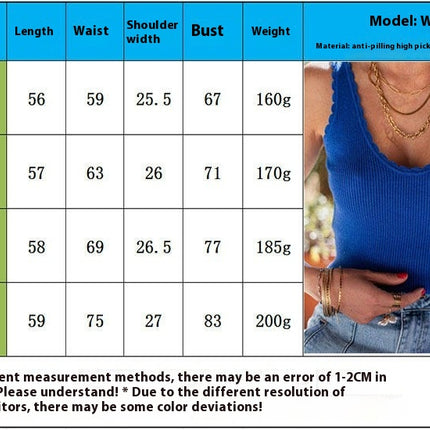 Womens Scoop Neck Tank Tops Ribbed Knit Slim Fitted Basic Casual Sleeveless Shirts