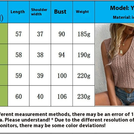 Womens Tank Tops Summer Sleeveless V Neck Shirts Casual Sexy Knit Tees