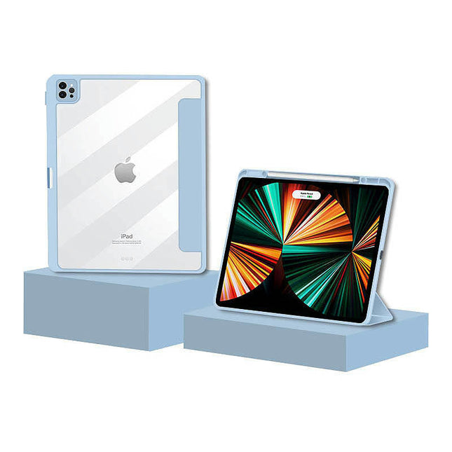 Magnetic iPad Case Cover with Pencil Holder and Stand 1