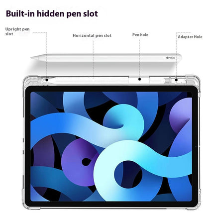 Full Body Protective iPad Case Cover with with Pencil Holder-A