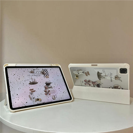 Cute Case for iPad with Auto Wake/Sleep and Stand-A1