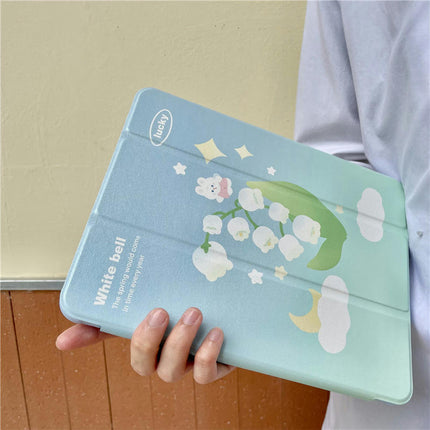 Cute Case for iPad with Auto Wake/Sleep and Stand-A2