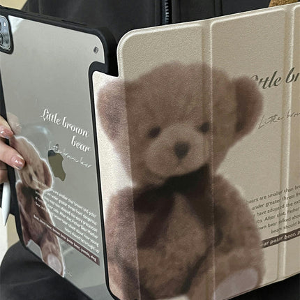 Cute Shockproof iPad Case Cover with Auto Wake/Sleep-A