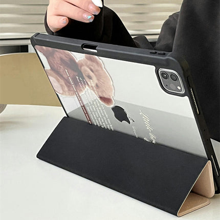 Cute Shockproof iPad Case Cover with Auto Wake/Sleep-A