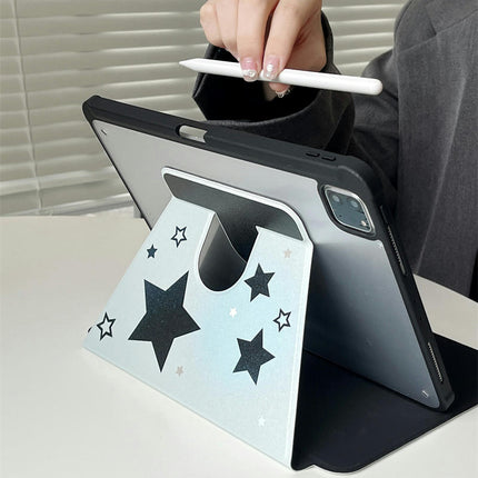 Magnetic Stand Case for iPad with Pencil Holder Auto Wake/Sleep