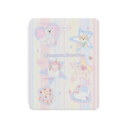 Cute Shockproof iPad Case Cover with Auto Wake/Sleep-A2