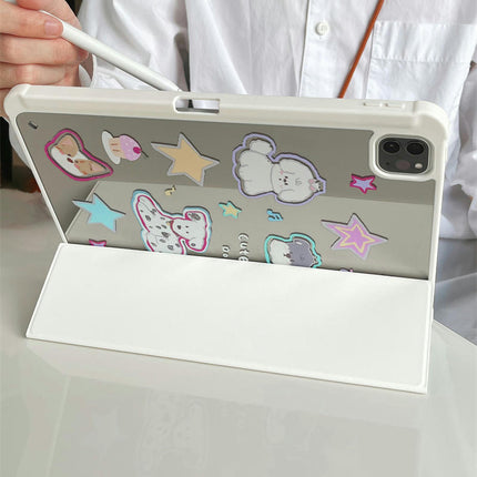 Shockproof Cute iPad Case Cover with Auto Wake/Sleep