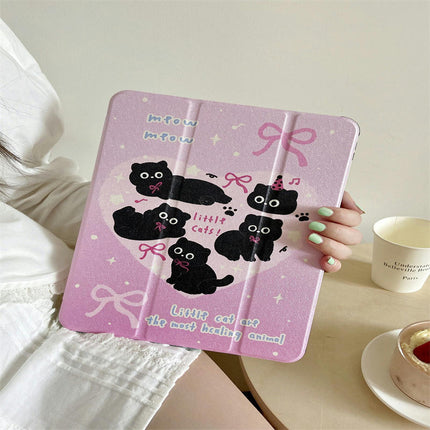 Cute iPad Case Cover with Magnetic Stand & Auto Sleep/Wake-A