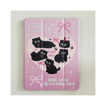 Cute iPad Case Cover with Magnetic Stand & Auto Sleep/Wake-A