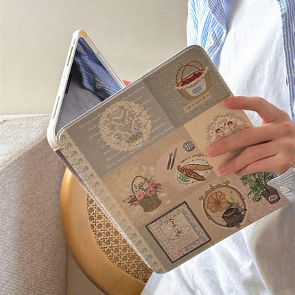 Flower Lightweight iPad Case Cover with Stand