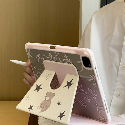 Cute Cartoon iPad Case Cover with Stand