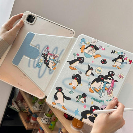 Cute iPad Case Cover with Magnetic Stand & Auto Sleep/Wake-B