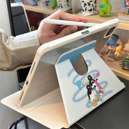 Cute iPad Case Cover with Magnetic Stand & Auto Sleep/Wake-B