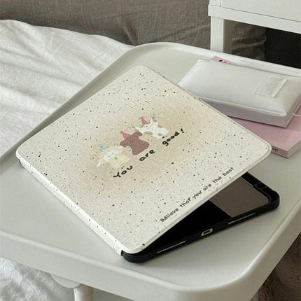 Cute iPad Case Cover with Magnetic Stand & Auto Sleep/Wake-C