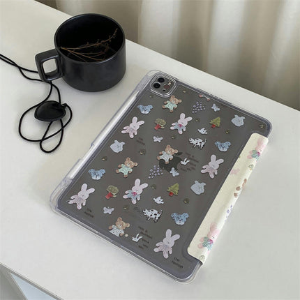 Cute iPad Case Cover with Magnetic Stand & Auto Sleep/Wake-C1