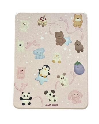 Cute iPad Case Cover with Stand & Auto Sleep/Wake Pencil Holder-A