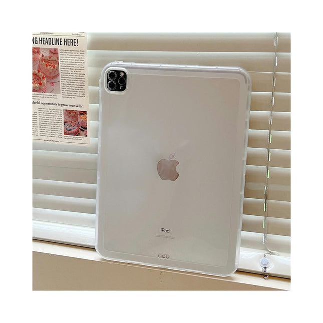 Shockproof TPU Transparent Lightweight iPad Case Cover