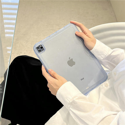 Shockproof TPU Transparent Lightweight iPad Case Cover