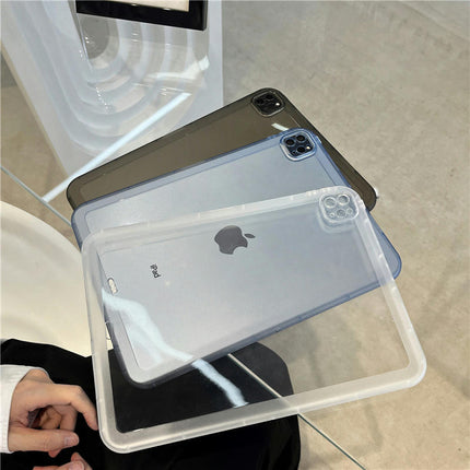 Shockproof TPU Transparent Lightweight iPad Case Cover