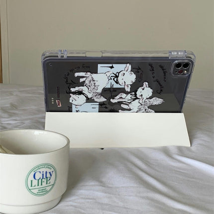 Cute iPad Case Cover with Auto Sleep/Wake Tablet Case