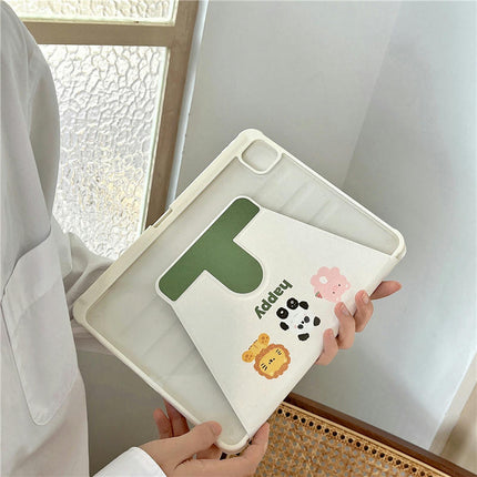 iPad Case Cover with Magnetic Stand & Auto Sleep/Wake Tablet Case