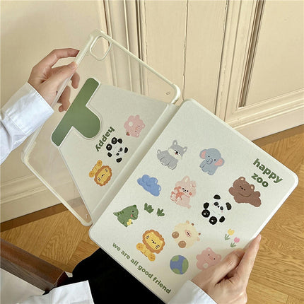 iPad Case Cover with Magnetic Stand & Auto Sleep/Wake Tablet Case