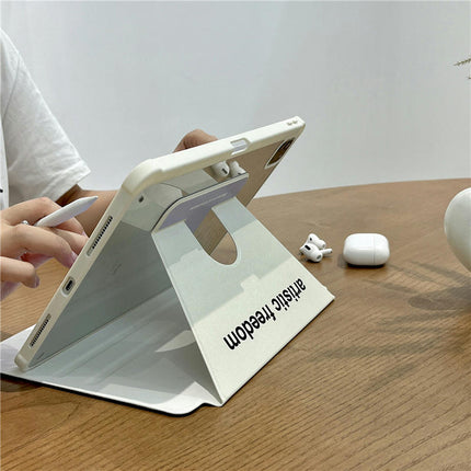 Shockproof iPad Case Cover Tablet Case with 360° Rotating Stand