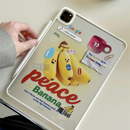 Transparent Shockproof Hard Tablet Cover iPad Case Cover